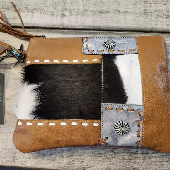 Myra Bag Concho Ranch Trail Pouch - Picture 1 of 3